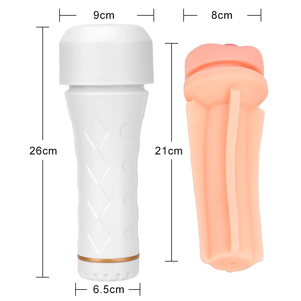 Male Masturbation Cups Penis Pumps Sex Machines Fun Sexy Flashlight Shapes  Real Vaginal Sex Toys Male Masturbation Cups - Untamed Toys