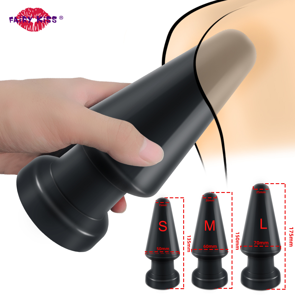 Super Big Anal Plug Butt Plug Unisex Huge ButtPlug Sex Toys for Women Men  Waterproof Thick Anal Stuffed Stopper Product Dilator - Untamed Toys