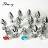 Thierry 100% Real Photo Metal Anal Butt Plug Stainless Steel Anal Plug Erotic Sex Toys for Adults Games Sex Products For Women