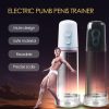 2021 Electric Sex Toys Male Penis Trainer Penis Enlargement Vacuum Pump Erection Helper Adult Penis Prolong Enlarger Extender