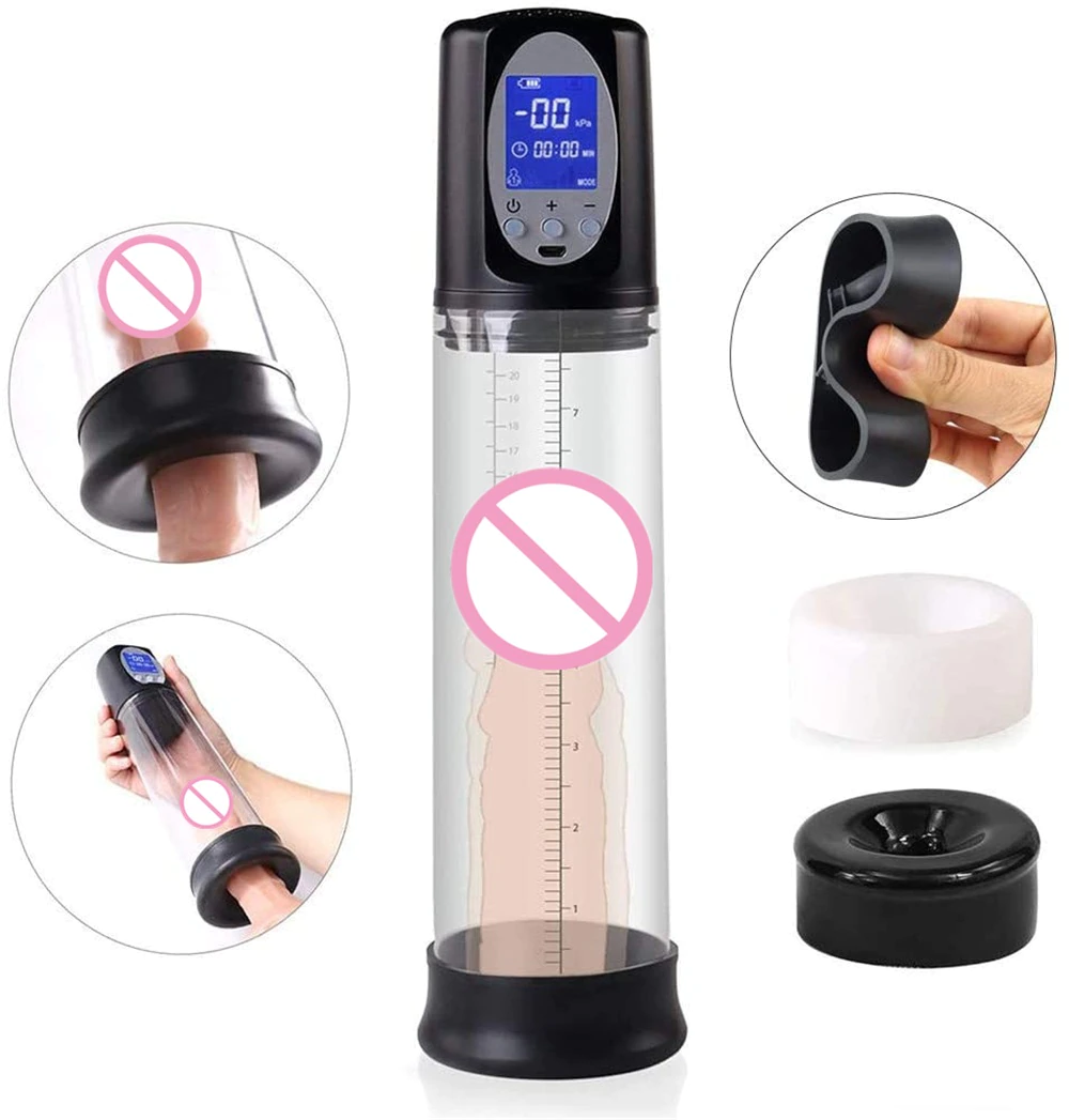 Automatic Penis Pump Penis Enlarger USB Rechargeable Electric