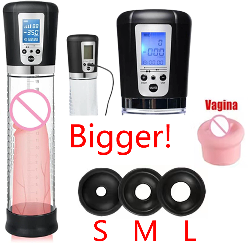 Automatic Penis Pump Penis Enlarger USB Rechargeable Electric