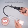 Male Manual Penis Vacuum Pump Amplifiers Enlarger Peniss Increases Thicken And Grows Masturbator Men Sexulaes Toy Adult Supplies