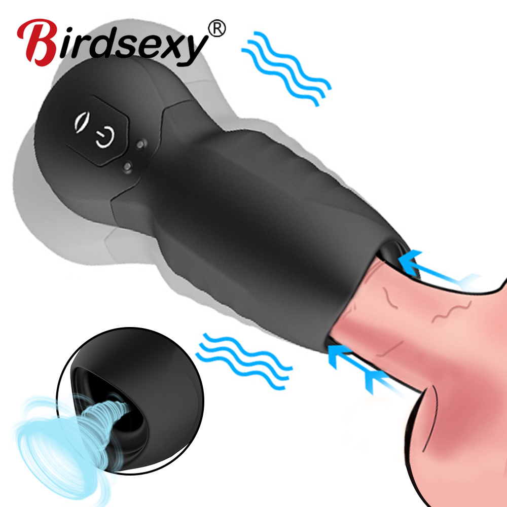 Male Masturbator Cup Glans Massage For Men Penis Delay Lasting Trainer  Penis Stimulate 10 Speed Erotic Sex Toy for Male Sex Shop - Untamed Toys