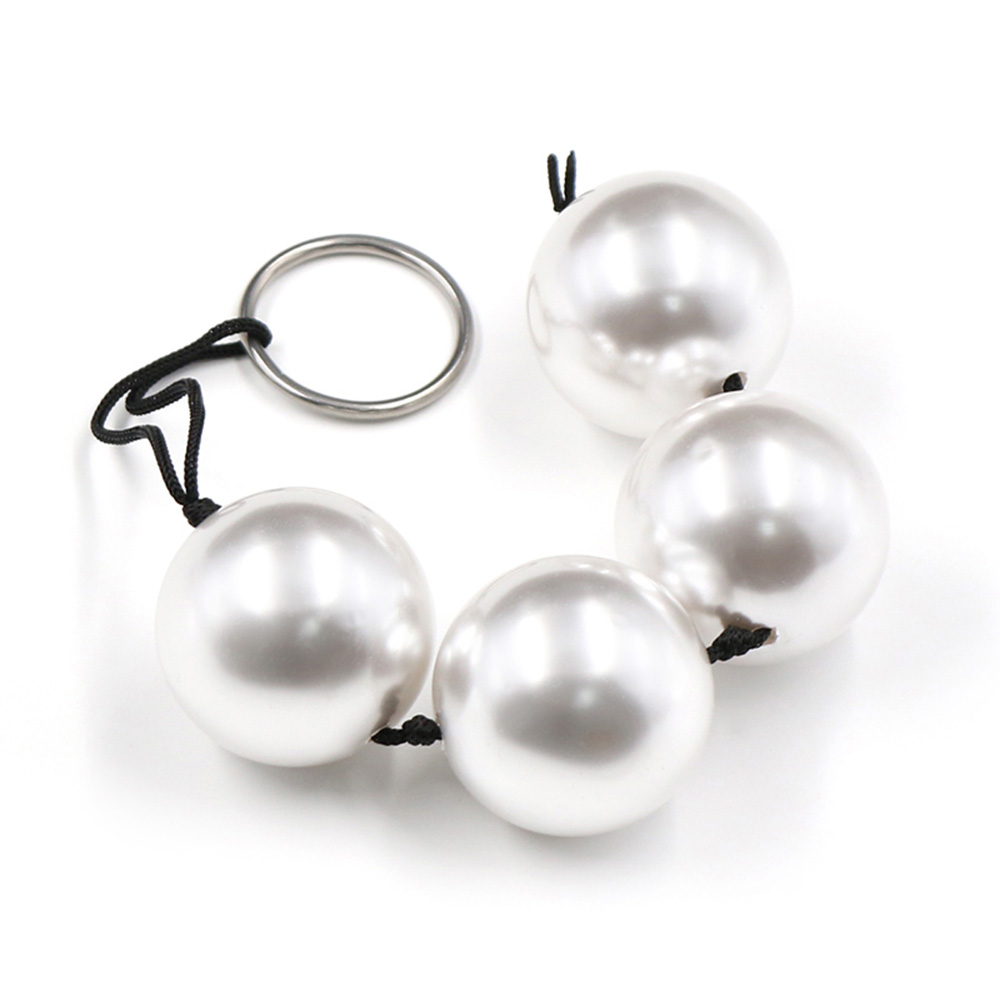 Super Large Pearl Anal Plugs Long Anal Beads Butt Plug Vaginal Balls Sex  Toys For Women Men Handheld Anus Masturbator Expander - Untamed Toys